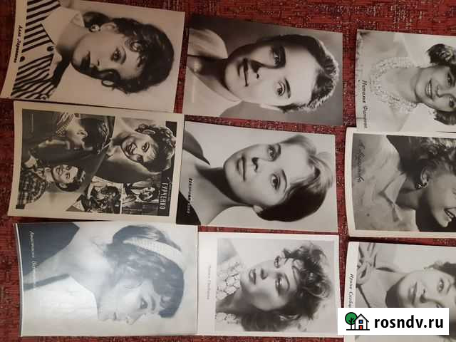 Фотооткрытки с изображением советских артистов Екатеринбург - изображение 1