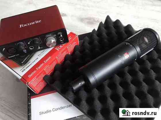 Focusrite Scarlett SE Electronics 2200 Череповец