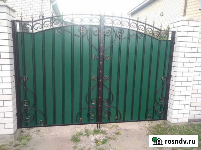 Кованые ворота на заказ Воронеж - изображение 1