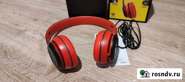 Нayшники беспроводные с гарнитурой, BT V5.0, 300мА Череповец - изображение 1