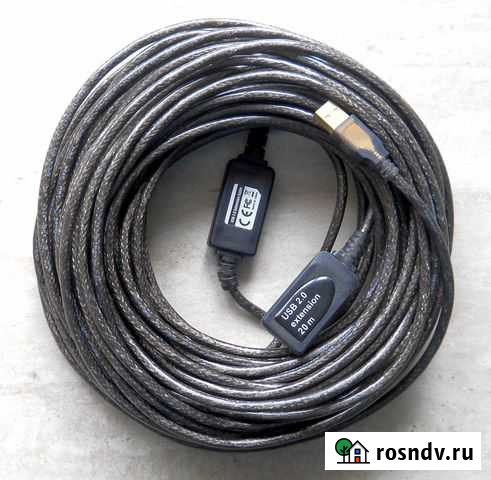 Удлинитель usb 20 метров Томск - изображение 1