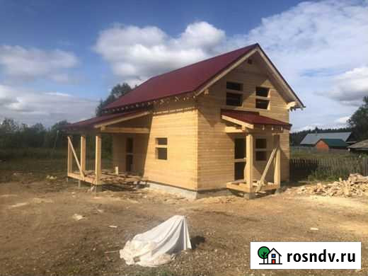 Сруб дома 7х9 м. под усадку из проф. бруса Сортавала - изображение 1