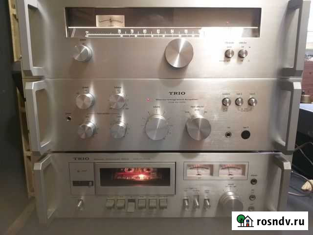 Усилитель с тюнером и декой trio KA-3100G Владивосток - изображение 1