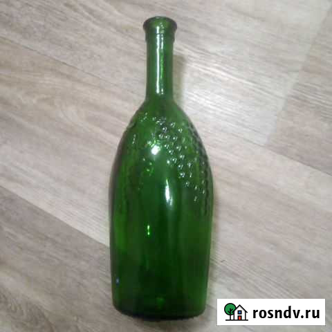 Бутылка стеклянная 0.7 начало 2000х Курск - изображение 1