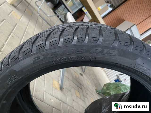 Pirelli Winter Sottozero 3 275/35 R19, 2 шт Ростов-на-Дону - изображение 1