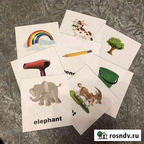 Карточки для английского языка Чехов