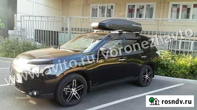 Бокс терадрайв черный на Мицубиси Аутлендер Воронеж - изображение 1