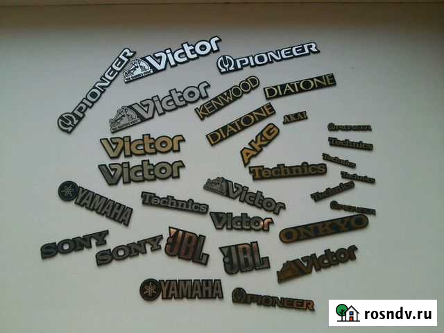 Логотипы (шильдики) для аппаратуры, акустики и тд Липецк - изображение 1