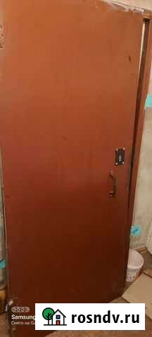 Дверь входная металлическая б.у Мончегорск - изображение 1