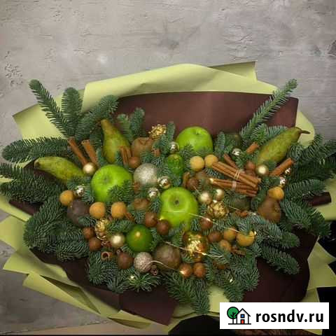 Съедобные букеты к Новому Году Иркутск - изображение 1