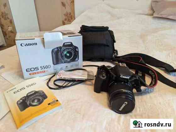 Зеркальный фотоаппарат Canon 550d Уфа