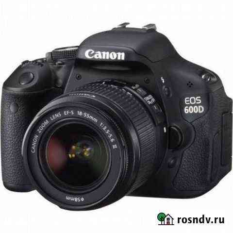 Фотоаппарат Canon EOS 600D Хабаровск