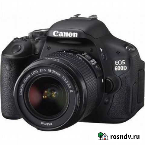Фотоаппарат Canon EOS 600D Хабаровск - изображение 1