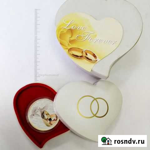 Серебрянная монета с позолотой Донецк - изображение 1