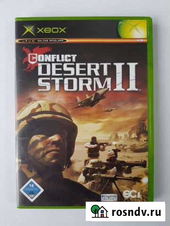 Xbox original. Conflict Desert Storm 2. Лицензия Саратов - изображение 1