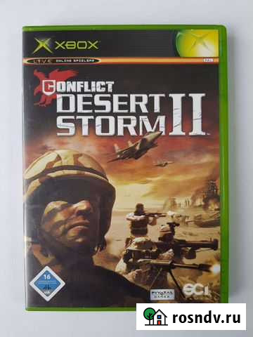 Xbox original. Conflict Desert Storm 2. Лицензия Саратов - изображение 1