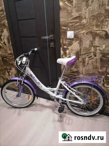 Детский велосипед Novatrack Girlish Line 20 Березовский - изображение 1