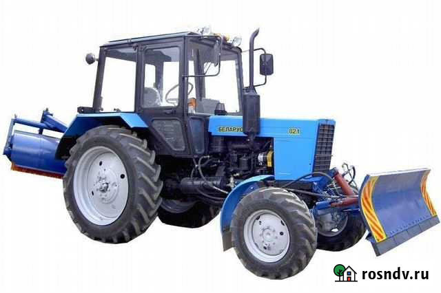 Аренда трактора с гидромолотом и щёткой Москва - изображение 1