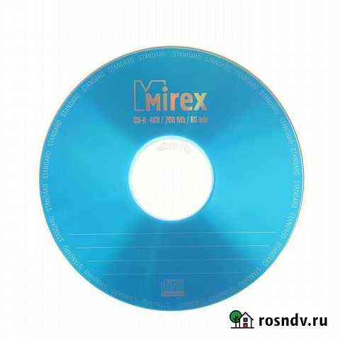 Диск CD-R Mirex Standard, 48x, 700 Мб, Конверт, 1 Пермь