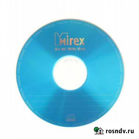 Диск CD-R Mirex Standard, 48x, 700 Мб, Конверт, 1 Пермь - изображение 1