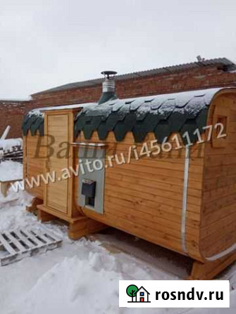 Баня бочка под ключ Таганрог - изображение 1