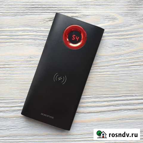 Новый Power Bank 10000 мА с беспроводной зарядкой Воронеж - изображение 1