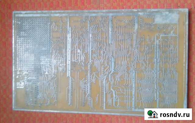 Плата печатная чистая ZX-Spetrum Раритет СССР Новочеркасск - изображение 1