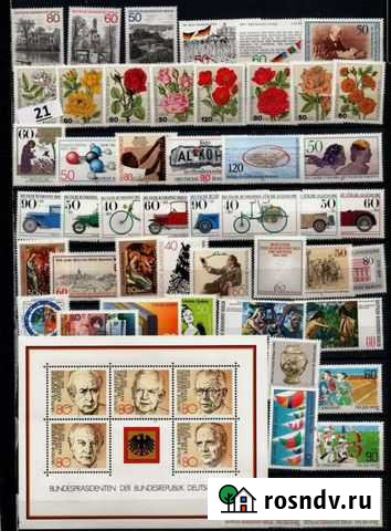 Марки Германии 1982 г. Чистые Казань - изображение 1