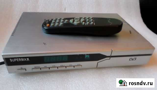 Спутниковый ресивер б/у supermax Зудилово - изображение 1