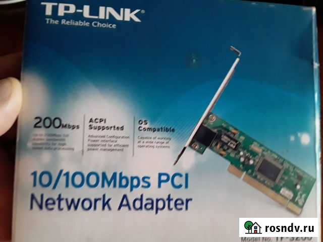 Продам PCI интернет-адаптер TP-link TF-3200 Новокузнецк - изображение 1