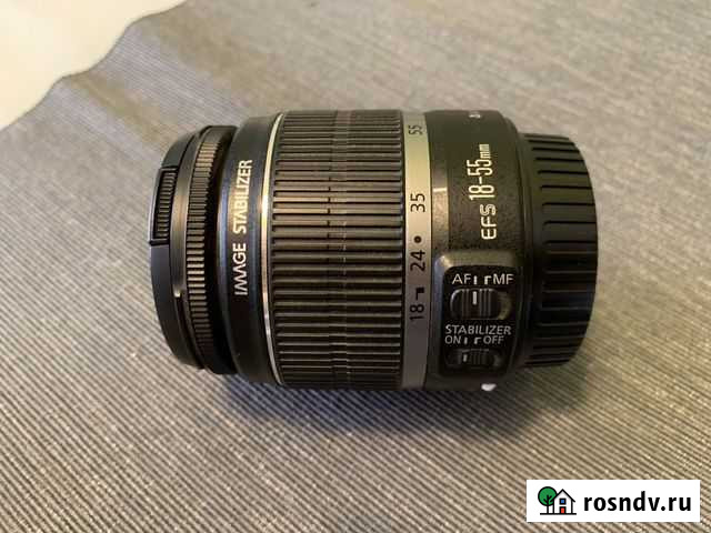 Объектив canon efs 18-55 mm 3.5-5.6 IS Щёлково - изображение 1