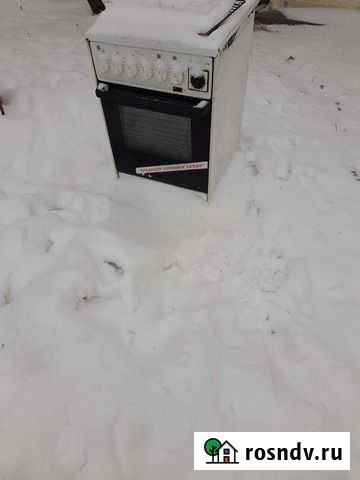 Плита электрическая бу с духовкой Барнаул - изображение 1