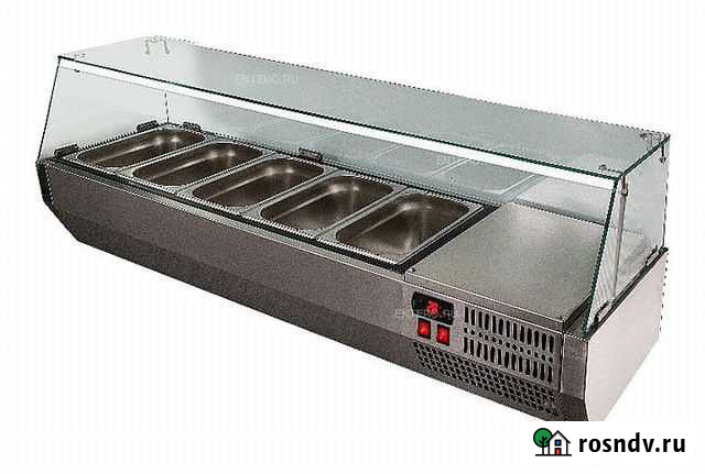 Витрина холодильная polair VT2v-G Пермь - изображение 1