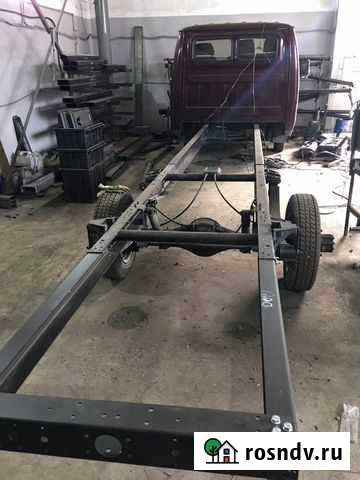 Удлинение рамы (усиление) клёпки+фургон Нижний Новгород - изображение 1