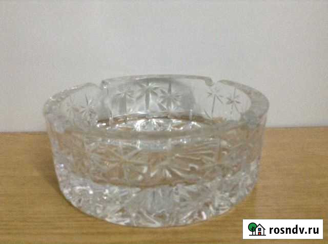 Хрустальная пепельница Воркута - изображение 1