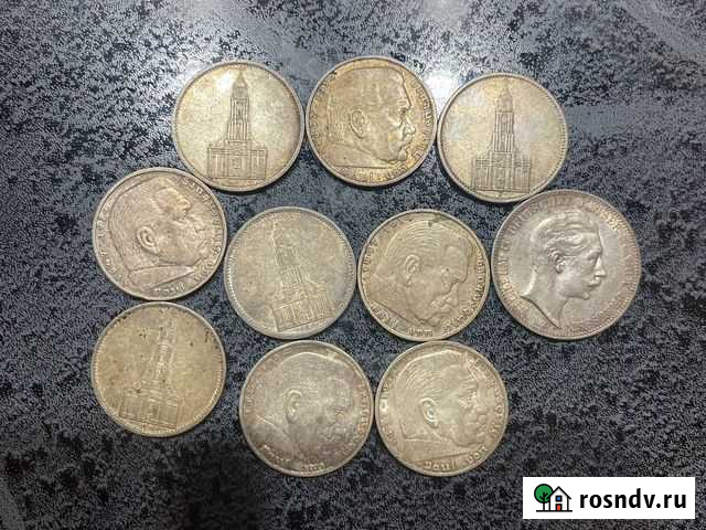 Серебряные монеты немецкие Тверь - изображение 1