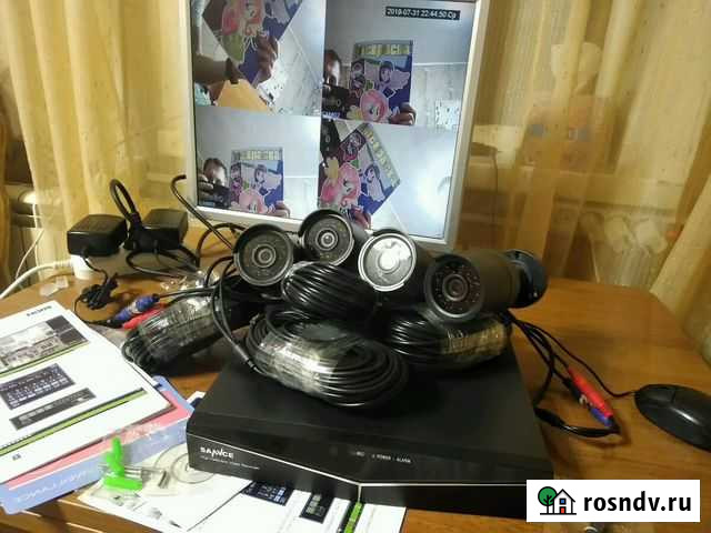 Видеонаблюдение AHD, IP полный комплект Белгород - изображение 1