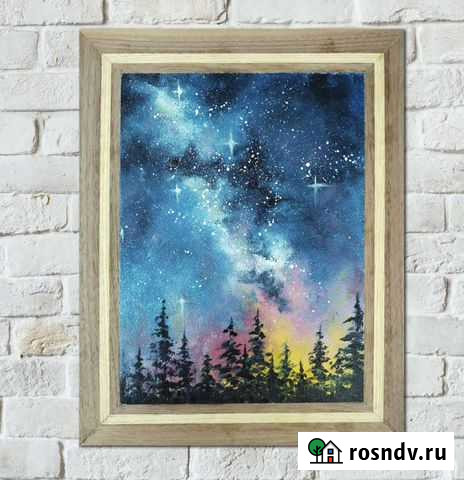 Картина маслом Космос Васюринская - изображение 1