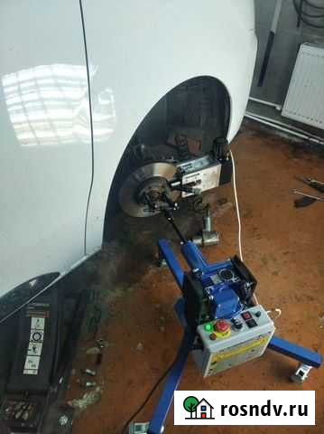 Проточка тормозных дисков без снятия Таганрог - изображение 1