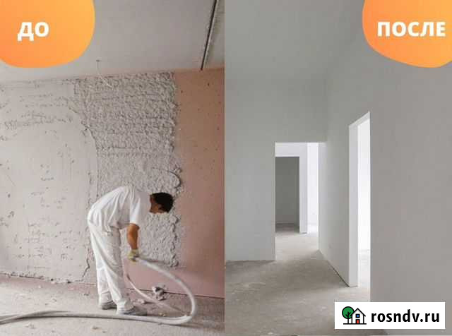 Механизированная штукатурка стен, откосов, потолка Санкт-Петербург - изображение 1