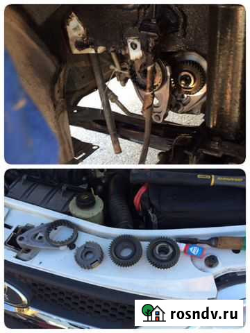 Замена шестерни 5 передачи Ларгус, Nissan Almera Уфа - изображение 1