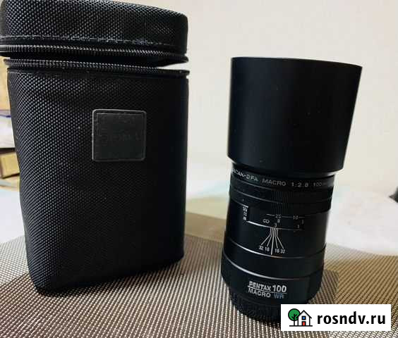 Объектив Pentax 100 macro WR Обнинск - изображение 1