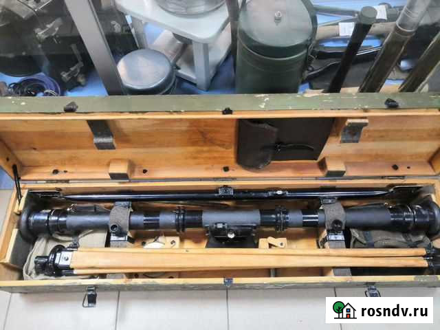 Дальномер зенитный зд, деревяный ящик, 40-е г Белгород - изображение 1