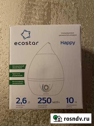 Увлажнитель воздуха Ecostar Happy Москва - изображение 1