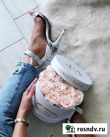 Цветы в коробочках. Цветы в шляпных коробках Пермь - изображение 1