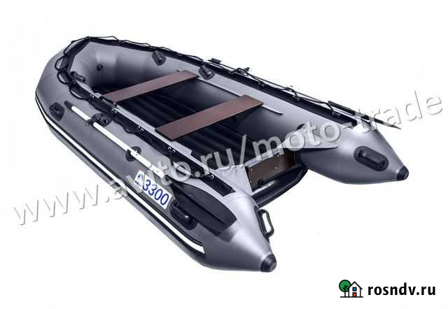 Лодка пвх Апачи 3300 ск надувная под мотор Сургут - изображение 1