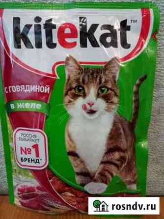 Влажный корм для кошекKitekat85г,в ассортименте Уссурийск