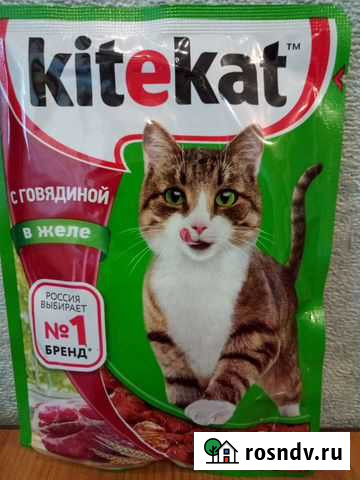 Влажный корм для кошекKitekat85г,в ассортименте Уссурийск - изображение 1