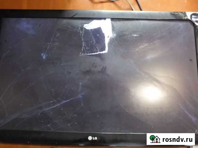Телевизор LG42LD455 разбита матрица Прокопьевск - изображение 1