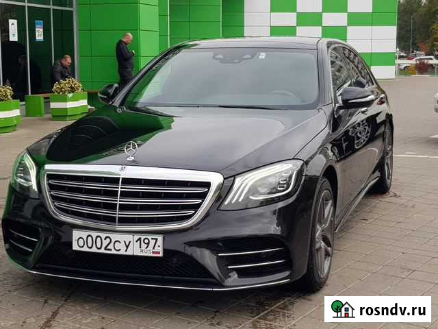 Аренда автомобиля Mercedes S класса с водителем Москва - изображение 1
